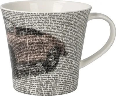 Produktbild von Goebel Coffee-/Tea Mug Saxa - Sports Car Rubyred, Fine Bone China, Bunt, 350 ml, 23800101
