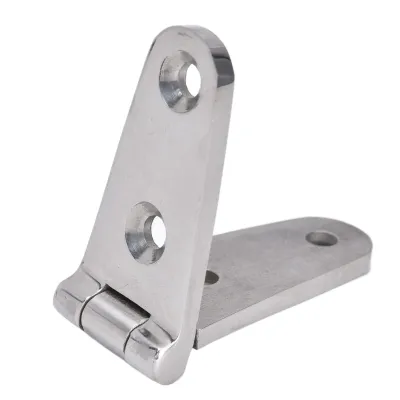Imagen del producto de Bisagra de 4 agujeros, bisagra de acero inoxidable, bisagra con rodamiento, bisagra para embarcaciones, repuesto de bisagra para puertas, accesorios náuticos para yates