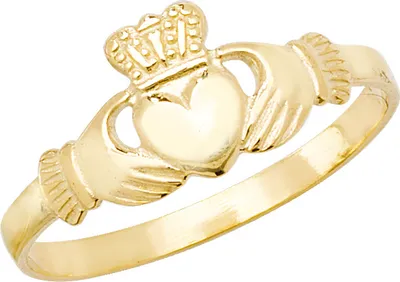 Image de Bague Claddagh Enfant Or 375/1000, 50 (15.9); TRS18577RSK
