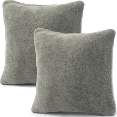 Produktbild von Doppelpack Comfortable Bezug 80x80 silber  Mikrofaser