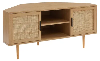 Image de BAÏTA, meuble TV, largeur 115 cm, en bois de hêtre
