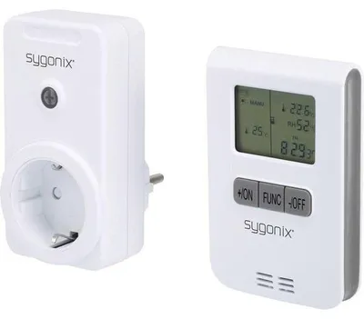 Produktbild von RS2W Funk Heizungssteuerung-Set Zwischenstecker Schaltleistung (max.) 3500 W Reichweite max. (im Freifeld) 150 m