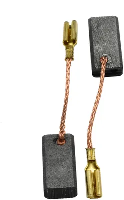 Image de Brosses en charbon pour AEG scie sauteuse STEP1200X - 5x8x15mm - Remplace 4.931.392.611