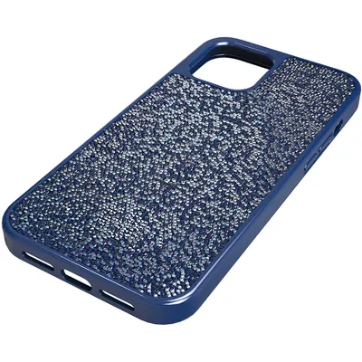Produktbild von Swarovski Glam Rock Smartphone Schutzhülle, iPhone® 12 Pro Max, Blau 5616362