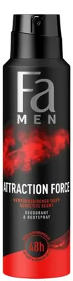 Obrázek produktu pro Fa Deospray Men Attraction Force 48h Protection Anti Stain 150ml