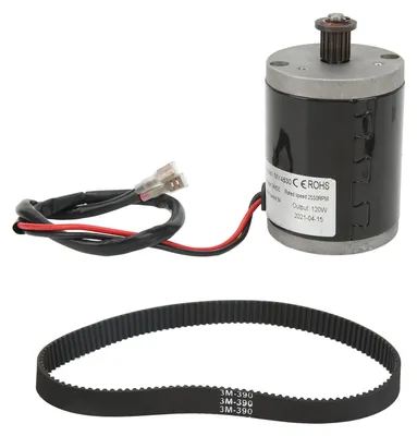 Obrázek produktu pro Kartáčový stejnosměrný motor, 24 V, 120 W, 6 A, 2550 ot./min, hliníková slitina, tichý, vysoká torzní rychlost pro elektrická kola, motor