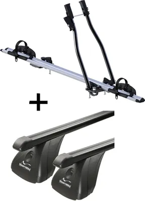 Obrázok produktu pre Nosič bicyklov SAGITTAR + strešný nosič VDP oceľ kompatibilný s pre Mazda 3 I 4-5 dvere 2004-2009