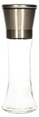 Produktbild von Excellent Houseware Pfeffermuhle - Glas/Edelstahl - Keramikmahlwerk