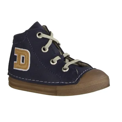 Produktbild von Däumling 100411M-47 Lauflernschuhe, Halbschuhe, Boots, Jungs, Leder, Blau - Kinderschuhe Gefütterte Kinderstiefel Gr. 18 - 42, Blau, leder