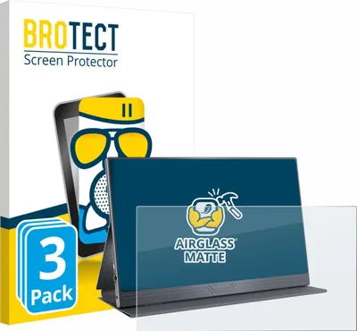 Produktbild von 3x BROTECT Entspiegelungs Schutzglas für CUIUIC GS156B2 Schutzfolie Panzer Folie Glas Display Schutz matt