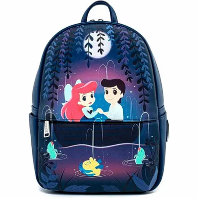 Produktbild von Loungefly Der Arielle-rucksack 31 Cm Blau Blau One Size