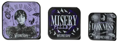 Produktbild von Wednesday Addams Vesperdosen im 3er Set