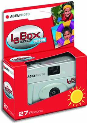 Produktbild von AGFA Einwegkamera Le Box 400, 135 mm , 27 Aufnahmen - outdoor - ohne Blitz
