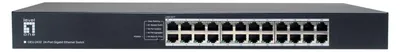 Obrázok produktu pre LevelOne GEU-2432, Nespravované, Gigabit Ethernet (10/100/1000), Inštalácia do Racku, 1U