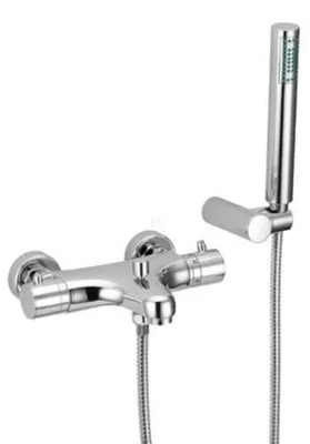 Produktbild von Demm Badewannenthermostat Aufputz mit Handbrause FashionTherm chrom 500 x 105 x 500 x 105, 27160.001.C