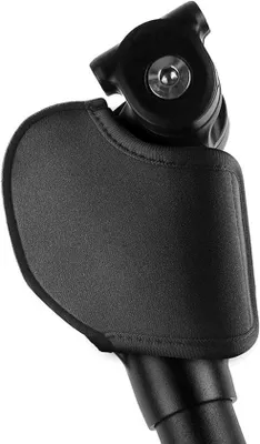 Zdjęcie produktu dla Osłona siodełka – osłona siodełka rowerowego – środek ochronny do siodełka – neopren amortyzujący wstrząsy – 11,5 x 10,5 x 8 cm – czarny
