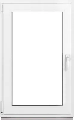 Immagine prodotto di Finestra Framex per cantina Finestra in PVC bianca larghezza x altezza 75 x 120 cm (750 x 1200 mm) doppia (32 mm) rotazione/inclinazione DIN sinistra - Premium - Tutte le misure