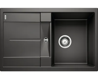 Produktbild von Blanco Metra 45 - Silgranitspüle, 780x500 mm, Schwarz 525915