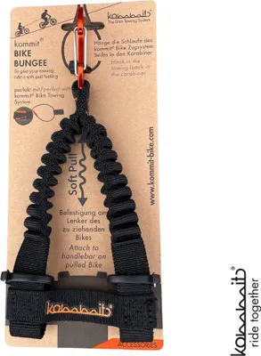 Produktbild von Fahrrad Bungee mit Bungee-Effekt, kompatibel mit jedem Zugsystem mit Schlaufe, schnelle Lenkermontage