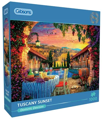 Obrázok produktu pre Gibsons Tuscany Sunset, 1000 kusov