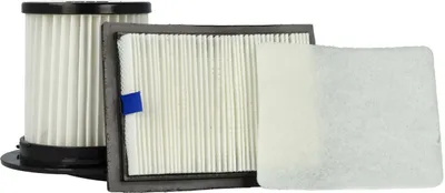 Produktbild von vhbw 1x Abluft-Filter, 1x Vormotor-Filter, 1x Lamellen-Zentralfilter kompatibel mit Dirt Devil M2725-3, M2725, M2725-0, M2725-1, M2725-2 Staubsauger