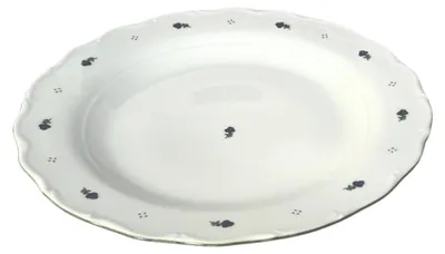 Obrázok produktu pre Klubový tanier, český porcelán, Verona, 31 cm, kvety, G. Benedikt
