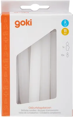 Zdjęcie produktu dla Dekoracje - Zestaw świeczek urodzinowych do artykułów 60993, 60973, wymiary: 12 x 1 x 10 cm