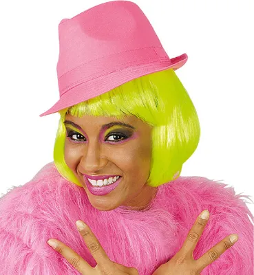 Produktbild von K10250920-23 neonpink Damen Herren Neon-Discohut