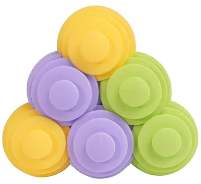 Produktbild von Wäschetrockner-Bälle Trocknerbälle Trocknerball - 6 Stück - TPR-Gummi - Wiederverwendbar - 5,5 cm
