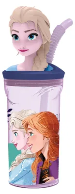 Zdjęcie produktu dla The Ice Queen - Kubek do picia ze słomką - ok. 360 ml