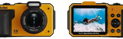 Produktbild von Rollei 18066, 5K Ultra HD, CMOS, 21 MP, 120 fps, 1200 mAh, 179 g