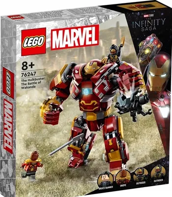 Productafbeelding van LEGO® 76247 LEGO® MARVEL 76247 Hulkbuster: Der Kampf von Wakanda Bausatz