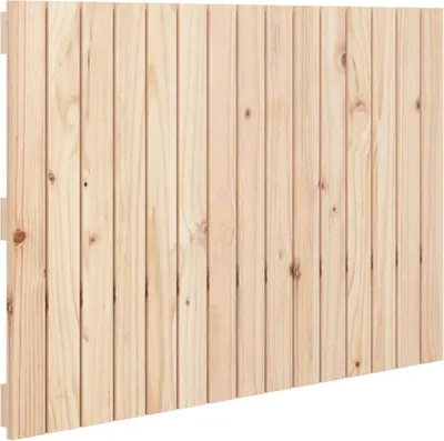 Produktbild von vidaXL Wand-Kopfteil 95,5x3x60 cm Massivholz Kiefer
