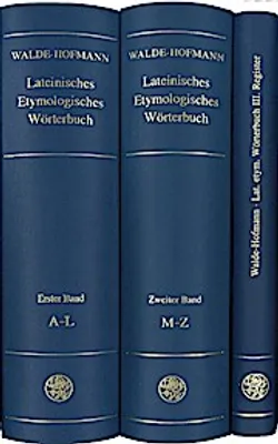 Produktbild von Lateinisches Etymologisches Wörterbuch. Registerband