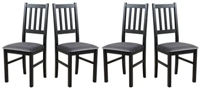 Produktbild von ESSZIMMERSTUHL - 4er-Set Bos 4 schwarz kronos 22