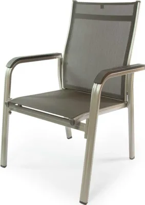 Produktbild von Kettler Basic Plus Stapelsessel, Farbe: Silber / Anthrazit