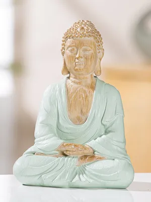 Produktbild von Gilde Figur Buddha sitzend "Meditation" 52606
