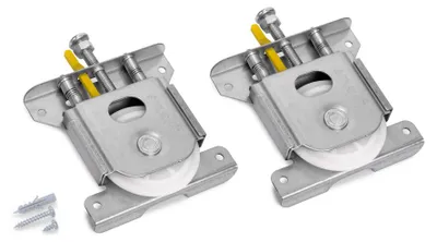 Image de Kit roulettes basses pour coulissant 70kg slowmove - EMUCA - 6188720