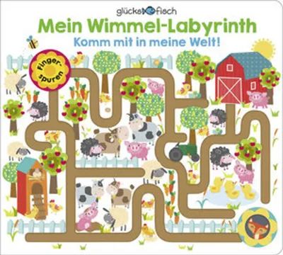 Immagine prodotto di Glücksfisch: Mein Wimmel-Labyrinth: Komm mit in meine Welt!