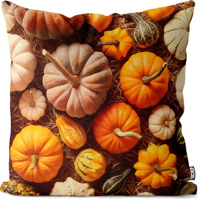 Produktbild von VOID Kürbis Halloween Garten Party Kissenbezug Kissenhülle sofa couch wohnzimmer dekoration wasserfest Outdoor Garten Kissen bezug deko