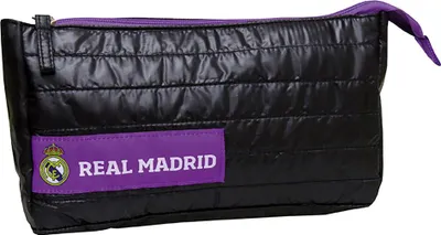 Produktbild von Real Madrid Soft Jumbo Federmäppchen Lila  Mann Lila One Size