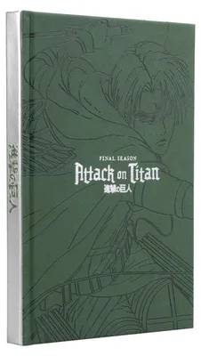 Produktbild von Erik Editores A5 Attack On Titan Premium Notizbuch Grün  Grün One Size