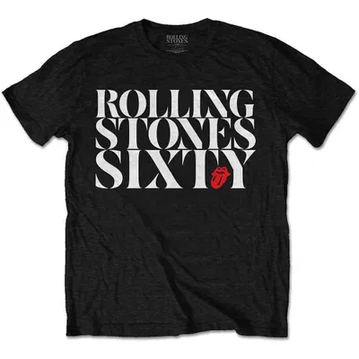 Obrázek produktu pro The Rolling Stones Sixty Chic Black M Tričko