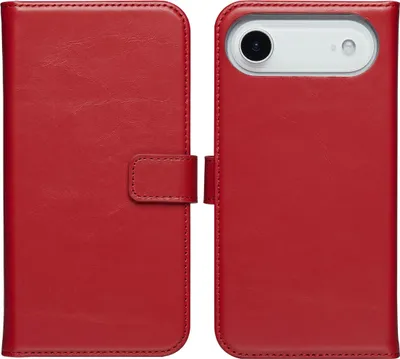 Obrázek produktu pro Selencia Kožené pouzdro s klopou iPhone Air - červené