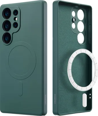 Produktbild von imoshion Color Back Cover mit MagSafe Samsung Galaxy S25 Ultra - Dunkelgrün