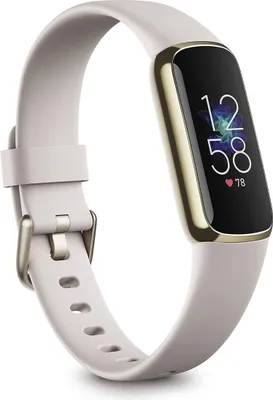 Produktbild von Fitbit Luxe, Aktivitäts-Trackerarmband, AMOLED, Wasserfest, Weiß