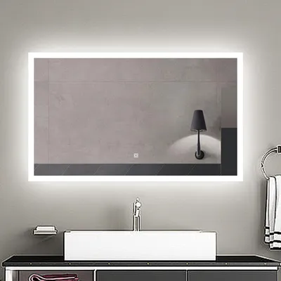 Produktbild von LED Badezimmerspiegel mit Beschlagfrei Kaltweiß 6000k Touchschalter 120x70cm