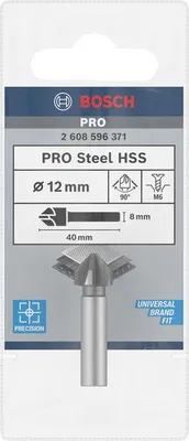 Produktbild von PRO Steel HSS Kegelsenker, 12 x 40 mm, M6