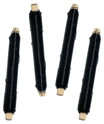 Produktbild von Set mit 4 flexiblen Befestigungsdrähten für Blumen und Pflanzen – 0,65 mm
