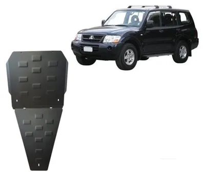 Obrázek produktu pro Ocelová ochrana převodovky a diferenciálu pro Mitsubishi Pajero Sport 1